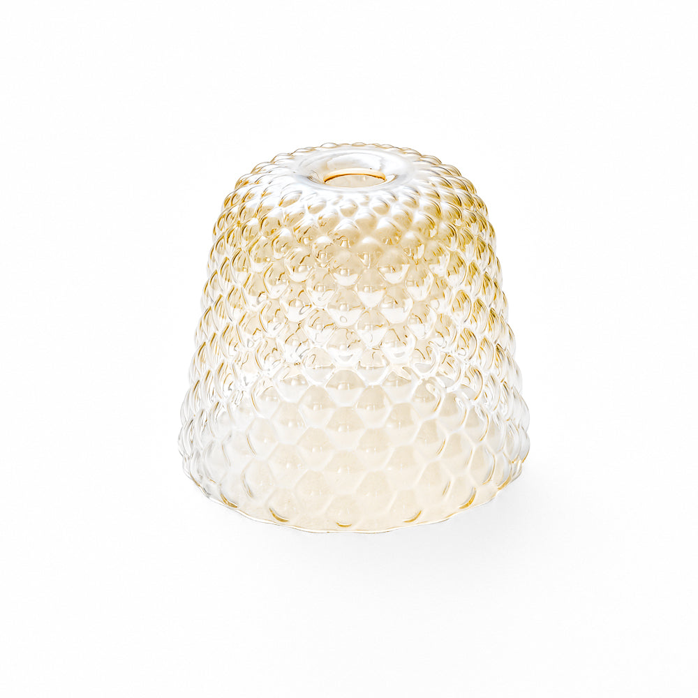 GEALUCE Sospensione in vetro con montatura metallo bianco-fumè-ambra ALICE GEALUCE Sospensione in vetro con montatura metallo bianco-fumè-ambra ALICE
